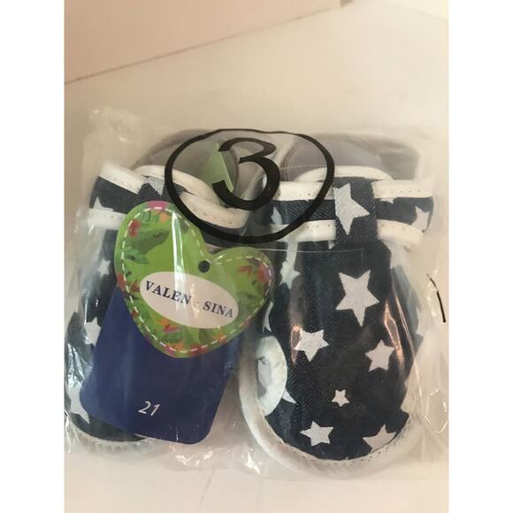 Baby Girl Sandals Toddler Summer Kids Canvas Beach All American 12-18 Months - Picture 4 of 14